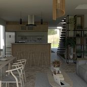 Mi proyecto del curso: Render de interiores con SketchUp y V-Ray . Architecture, Interior Architecture, Digital Architecture, and ArchVIZ project by Hernán Armando Andrade Marques - 06.23.2023
