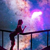 Medusa espacial. Projekt z dziedziny Fotomontaż użytkownika Angel - 24.06.2023
