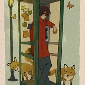 My project for course: Manga Illustration with Procreate. Traditional illustration, Character Design, Comic, Digital Illustration, Digital Drawing, and Manga project by akelrakugaki - 06.24.2023