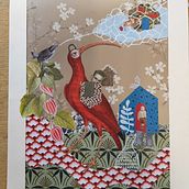 Bird-collage. Un progetto di Illustrazione tradizionale di Lily Coppens - 25.06.2023