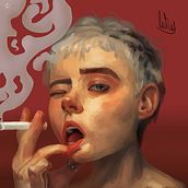 Retrato digital Ein Projekt aus dem Bereich Traditionelle Illustration und Design von Lukas C. Williams - 27.01.2023