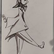 Mon projet du cours : Création de personnages à l'aide de l'anatomie stylisée. Traditional illustration, Character Design, Drawing, and Figure Drawing project by naoa_naval - 06.25.2023