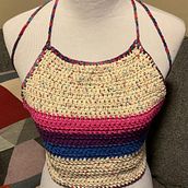 Crochet Halter. Crochet project by Kenesha Williams - 06.26.2023