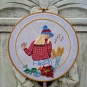 Mi proyecto del curso: Técnicas de bordado para crear peinados con volumen. Un progetto di Design di accessori, Costume design, Ricamo, Teoria del colore e Textile Design di Elena Rodríguez Fajardo - 26.06.2023