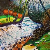 My project for course: Painting Realistic Watercolor Landscapes Ein Projekt aus dem Bereich Bildende Künste, Malerei, Skizzenentwurf, Aquarellmalerei und Naturalistische Illustration von Anna-Maria Säntti - 26.06.2023