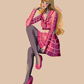 My project for course: Stylized Character Illustration: From Reference to Drawing. Traditional illustration, Character Design, and Digital Illustration project by Seenam Potivanakul - 06.26.2023