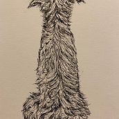 My project for course: Animal Illustration with Charcoal and Ink. Fine Arts, Drawing, Ink Illustration, and Naturalistic Illustration project by Kim G - 06.26.2023