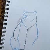 Meu projeto do curso: Ilustração de animais: represente a vida selvagem no sketchbook. Traditional illustration, Collage, Sketchbook, and Naturalistic Illustration project by Ândria Marsou - 06.24.2023