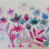 Mon projet du cours : Aquarelle florale créative : renouez avec la nature. Traditional illustration, Painting, Watercolor Painting, and Botanical Illustration project by Melileau Rubea - 06.26.2023