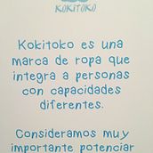 Kokitoko, ropa diseñada por personas con discapacidad. Un proyecto de Br, ing e Identidad, Consultoría creativa, Marketing, Comunicación y Estrategia de marca						 de María Jesús - 27.06.2023