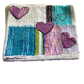 Mi proyecto del curso: Creación de tapices con pistola tufting, fieltrado y bordado. Accessor, Design, Arts, Crafts, Embroider, Decoration, Interior Decoration, Fiber Arts, Punch Needle, and Textile Design project by Natalia Jaramillo Zapata - 06.27.2023