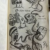 Mi Proyecto del curso: Diario de dibujo: crea personajes fantásticos Ein Projekt aus dem Bereich Design von Figuren, Skizzenentwurf, Bleistiftzeichnung, Zeichnung und Sketchbook von Javier Narváez Esquivel (Reivaj Zeavran) - 17.06.2023