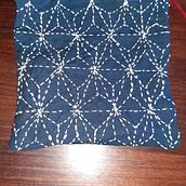 Il mio progetto del corso: Introduzione al sashiko giapponese. Fiber Arts, DIY, Upc, cling, Textile Design, and Embroider project by Simona Termotto - 06.28.2023