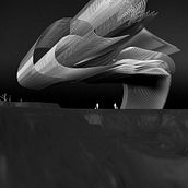 My project for course: Organic Architecture with Generative art. 3D, Architecture, 3D Modeling, Digital Architecture, ArchVIZ, and Spatial Design project by Saif Laith - 06.27.2023