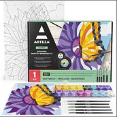 Arteterapia con Paint by Numbers. Un proyecto de Ilustración tradicional, Música y Motion Graphics de Metha Logar - 28.06.2023