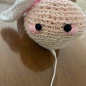 Mi proyecto del curso: Introducción al crochet: amigurumis inspirados en alimentos. To, Design, DIY, and Amigurumi project by Pénélope Aviña - 06.27.2023
