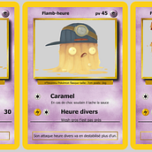 fausse carte pokemon. Un progetto di Illustrazione tradizionale e Character design di Johann Le Beillan - 17.05.2023