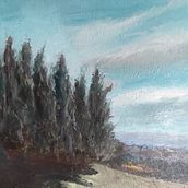 Il mio progetto del corso: Paesaggi a olio con tecniche en plein air. Fine Arts, Painting, and Oil Painting project by Matteo D'angelo - 06.29.2023