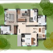 Mi proyecto del curso: Postproducción de planimetría arquitectónica en Photoshop. Un progetto di Architettura, Architettura digitale e Illustrazione architettonica di Heysson Camilo Daza Usa - 30.06.2023