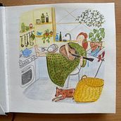 Mein Abschlussprojekt für den Kurs: Skizzenbuch-Übungen für künstlerisches Wachstum. Traditional illustration, Fine Arts, Sketching, Drawing, and Sketchbook project by Maria Haas - 06.30.2023