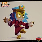 Fang (Skin Supercellmake). Character Design project by Jose A. Pérez - 06.29.2023
