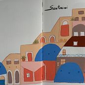 Meu projeto do curso: Técnicas de guache para ilustração. Un proyecto de Ilustración tradicional, Bocetado, Creatividad, Dibujo, Pintura a la acuarela, Sketchbook y Pintura gouache de Márcia Dias - 30.06.2023