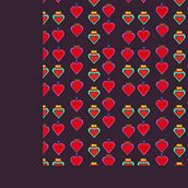 Meu projeto do curso: Desenho de estampas têxteis (Coração mexicano) . % Luana Terezinha Francener tarafından hazırlanan Geleneksel illüstras, on, Aksesuar Tasarımı, Kostüm Tasarımı, Desen Tasarımı, Moda Tasarımı, Baskı, Ve Tekstil Baskısı projesi - 06.30.2023