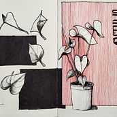 Mi proyecto del curso: Diario ilustrado: llena tu sketchbook de vivencias. Un proyecto de Ilustración tradicional, Bocetado, Dibujo, Sketchbook e Ilustración con tinta de Arturo Gutiérrez - 01.07.2023