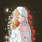 Favorite Art - Before art class. Un projet de Illustration traditionnelle, Conception de personnages , et Dessin numérique de Stephanie Bias - 02.07.2023