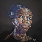Meu projeto do curso: Desenhos de retratos expressivos com giz pastel seco. Un progetto di Illustrazione tradizionale, Belle arti, Disegno, Disegno di ritratti e Disegno artistico di daniele cristiane stegmann - 02.07.2023