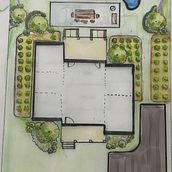 Mi proyecto del curso: Introducción al diseño de paisajes. Projekt z dziedziny Projektowanie wnętrz, Architektura krajobrazu,  Rysunek architektoniczny i Projektowanie przestrzeni użytkownika munozromojennifer - 03.07.2023
