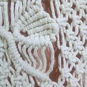 Tapiz Florecer . Arts, Crafts, Macramé, and Fiber Arts project by Sheila V. Alceda - 06.14.2023