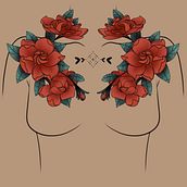 My project for course: Botanical Tattoo Design with Procreate. Traditional illustration, Digital Illustration, Tattoo Design, and Botanical Illustration project by Emily Gilmore - 07.01.2023