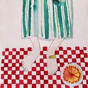 One week in NYC - travel dairy . Creativit, Drawing, Watercolor Painting, Sketchbook, Traditional illustration, and Sketching project by perestrelo.lis - 07.02.2023