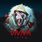 Character design: ONNA | ニホンザル. Concept Art projeto de Renata Ribak - 29.06.2023