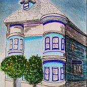 My project for course: Expressive Architectural Sketching with Colored Markers. Sketching, Drawing, Architectural Illustration, Sketchbook & Ink Illustration project by nussey - 06.28.2023