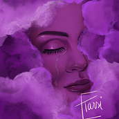 Meu projeto do curso: Pintura digital "Desaguar" (Clipstudio). Character Design, Digital Illustration, Digital Drawing, and Digital Painting project by Tarsila De Araujo - 07.04.2023