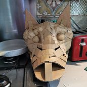 First Cardboard Sculpture. 3D project by wendysmithpatrick - 07.04.2023