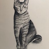 My project for course: Expressive Drawing with Charcoal. Fine Arts, Drawing, Portrait Drawing, and Naturalistic Illustration project by Isabel Peinador - 07.04.2023