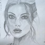 Mi proyecto del curso: Sketchbook de retrato: explora el rostro humano. Un proyecto de Bocetado, Dibujo, Dibujo de Retrato, Dibujo artístico y Sketchbook de lupilla68pe - 04.07.2023