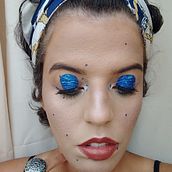 Meu projeto do curso: Introdução a técnicas de maquiagem profissional. Un projet de Cinéma, vidéo et télévision, Direction artistique, St, lisme , et Photographie de mode de MARIANA DANTAS - 04.07.2023