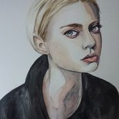 My project for course: Watercolor Portrait from a Photo. Un proyecto de Ilustración tradicional, Pintura a la acuarela y Dibujo de Retrato de darylwest1 - 04.07.2023