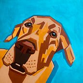 My project for course: Stylized Acrylic Painting: Explore Color and Shape. Painting, Acr, and lic Painting project by t_party - 07.02.2023