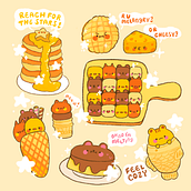 Yamyam Bakery  Ein Projekt aus dem Bereich Traditionelle Illustration von Ai Mirasoul - 05.07.2023