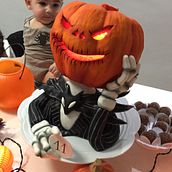 Jack cabeça de abóbora Ein Projekt aus dem Bereich Malerei, VFX, 3-D-Modellierung und Concept Art von Agnaldo Monteiro - 16.10.2020