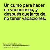 Copywriting para copywriters X Adrián Gómez. Advertising, Cop, writing, Stor, telling, and Communication project by Adrián Gómez - 07.05.2023