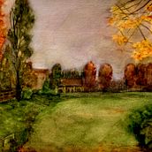 Il mio progetto del corso: Paesaggi naturali ad acquerello. Un proyecto de Bellas Artes, Pintura y Pintura a la acuarela de pigra68 - 06.07.2023