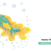 Portafolio ilustración Amaury Vitte 2023. Traditional illustration, Children's Illustration, and Children's Literature project by Max Amaury Vite Navarrete - 07.06.2023