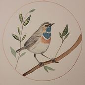 Mi proyecto del curso: Acuarela con detalles en filigrana y toques metálicos. Un progetto di Illustrazione tradizionale, Pittura, Pittura ad acquerello, Illustrazione botanica, Illustrazione naturalistica e Pittura decorativa di delfinavb86 - 06.07.2023
