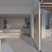 Edificio Residencial en Villa Devoto, Buenos Aires, Argentina. Un progetto di 3D, Architettura, Architettura digitale, Progettazione 3D e ArchVIZ di mathybrooke - 06.07.2023